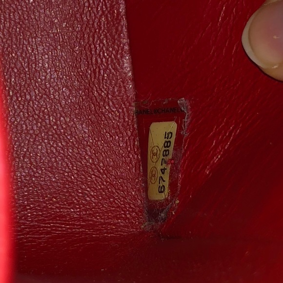 Authentic medium Double Flap shoulder bag; lambskin 100%;quilted;CC turn-lock - Picture 14 of 14